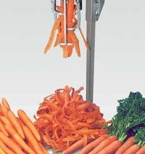 Carrot/Cucumber Peeler w/ Custom Stainless Steel Stand