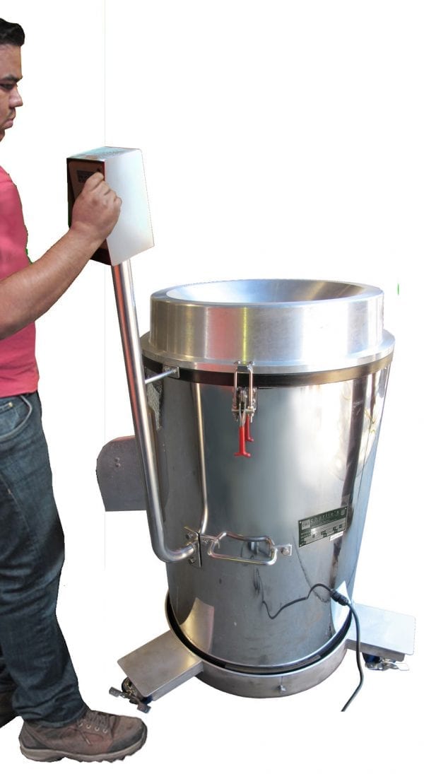 60 lb. Abrasive Batch Peeler