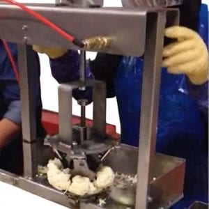 Pneumatic Cauliflower Cutter